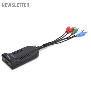 Z10AS RGB Component HDMI-Compatible Video R/L Audio to YPBPR Converter Adapter Plug and Play