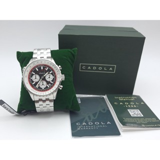 นาฬิกา CADOLA MENS CD-1009-22 VOLARON 44 MM QUARTZ CHRONOGRAPH พร้อมกล่อง (ใหม่)