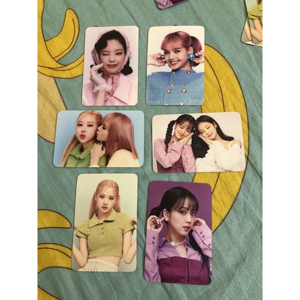 การ์ด Unoff Blackpink WC2022 โทนสีชมพู