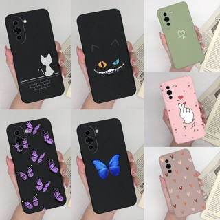 เคสโทรศัพท์มือถือ ลายผีเสื้อ หัวใจ สําหรับ Huawei Nova 10 Pro Nova10 Pro SE Nova 10Pro