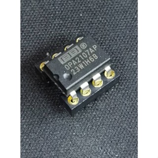 Dual OP-AMP ออปแอมป์ OPA2107AP ตัวถังพลาสติก ผลิตที่ Korea ของแท้ พร้อมส่ง