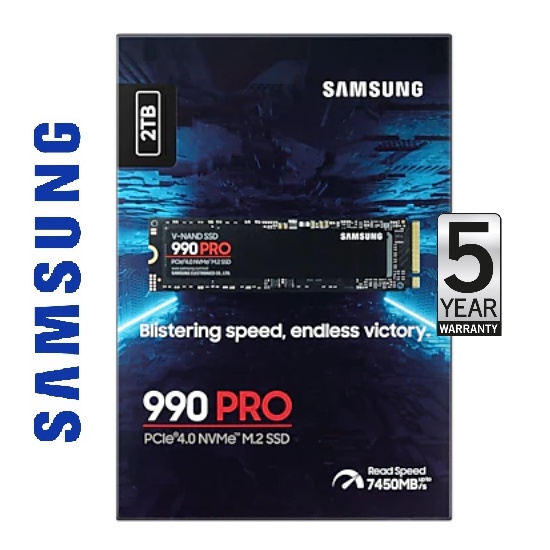 Samsung 2TB 990 PRO M.2 NVMe SSD