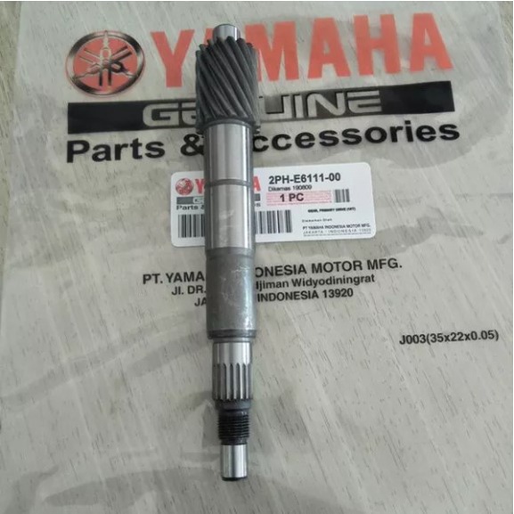 AS PULLY YAMAHA 2PH MOTOR MIO M3 SZ SOUL GT 125 FINO 125 ORIGINAL YAMAHA QUALITY