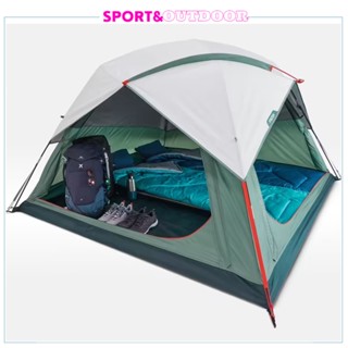 เต็นท์ตั้งแคมป์รุ่น MH100 Fresh สำหรับ 3 คน QUECHUA Camping tent