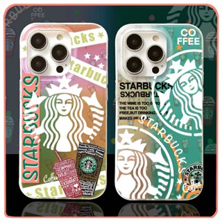 หรูหราชุดเงินร้อน สตาร์บัคส์ เคสโทรศัพท์ สำหรับ เคสไอโฟน14 PRO 14 PRO MAX 14 PLUS 13 PRO MAX 14 12 PRO ปลอกซิลิโคน เคสไอโฟน13 PRO 13 11 PRO MAX ความหรูหรา สมัย คุณภาพ เคสไอโฟน12 PRO MAX 11 12 เคสกันกระแทก