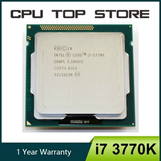 แคชกราฟิก CPU Intel i7 3770K quad core LGA 1155 3.5GHz 8MB cache HD 4000 TDP 77W สําหรับเดสก์ท็อป