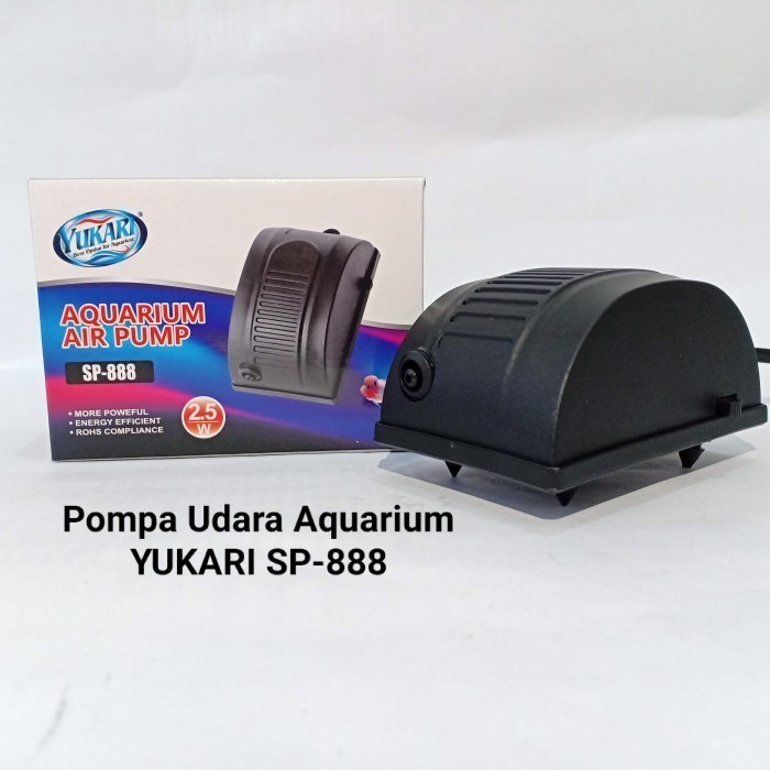 MESIN YUKARI ปั๊มลมเครื่องปั๊มลมเครื่องเติมอากาศ YUKARI SP 888 1 หลุม 2.5 วัตต์