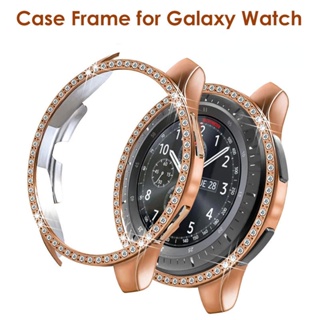 Bling เคสนาฬิกาข้อมือ ประดับเพชรคริสตัล พลอยเทียม สําหรับ Samsung Galaxy Watch 3 41 มม. 45 มม. 41 มม. 45 มม.