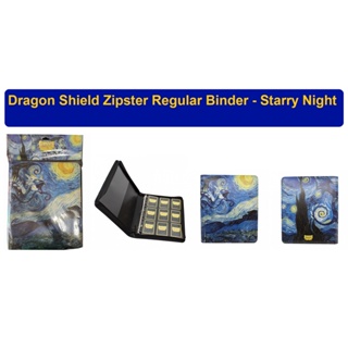 Dragon Shield Zipster Regular Binder - Starry Night อัลบั้มแบบ 3 ห่วง ใส่ไส้แฟ้มได้ 20+ แผ่น