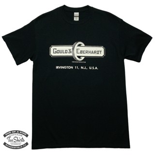 เสื้อยืด พิมพ์ลายโลโก้ Gould &amp; Eberhardt Gear สําหรับผู้ชาย