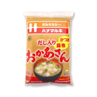 [ราคาพิเศษ] ดาชิ อิริ โอก้าซัง มิโซะ 1000 กรัม - Dashi-Iri Okaasan Miso 1000g