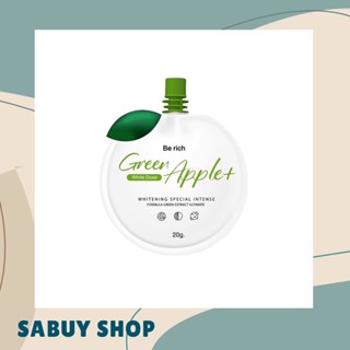 แท้📢 (20ml.) Be Rich Green Apple White Dose บีริช โดสแอปเปิ้ลเขียว