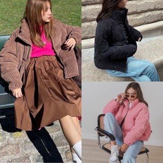 u_morestuff ✨ Gummy puffer jacket ดาวน์แจ็คเก็ต อุ่น กันลมได้ดี แมชง่าย ต้องมีค่ะ!