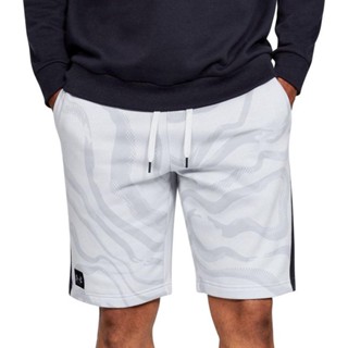 กางเกงขาสั้น Under Armour Rival Fleece Printed Shorts กางเกงเทรนนิ่ง UA กางเกงขาสั้น UA สินค้าแท้ 100%