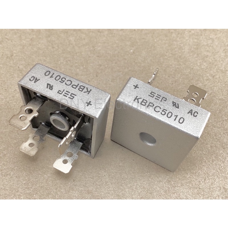 1ชิ้น KBPC5010 KBPC 5010 50A KBPC3510 KBPC2510 KBPC1510 1000V single-phase rectifier bridge rectifie