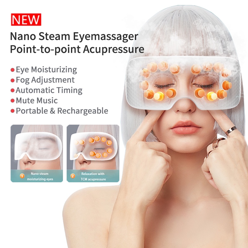 Smart Nano Steam Eye Massager Eye Care trument Atomizing Eye Massager