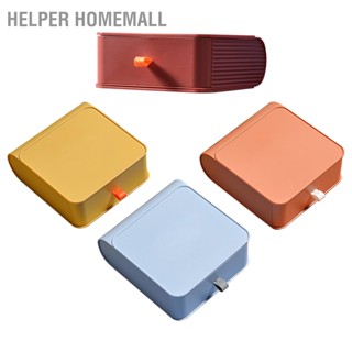 Helper Homemall กล่องลิ้นชักเก็บของ Pp ขนาดใหญ่ ทนทาน วางซ้อนกันได้ สําหรับบ้าน ออฟฟิศ