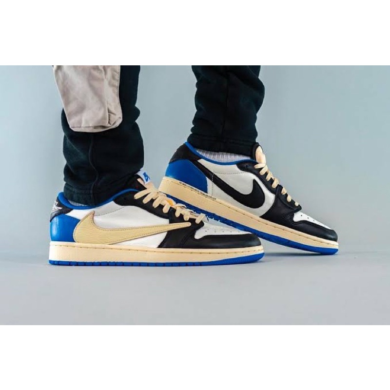 Nike Air Jordan 1 low Travis Scott X Fragment