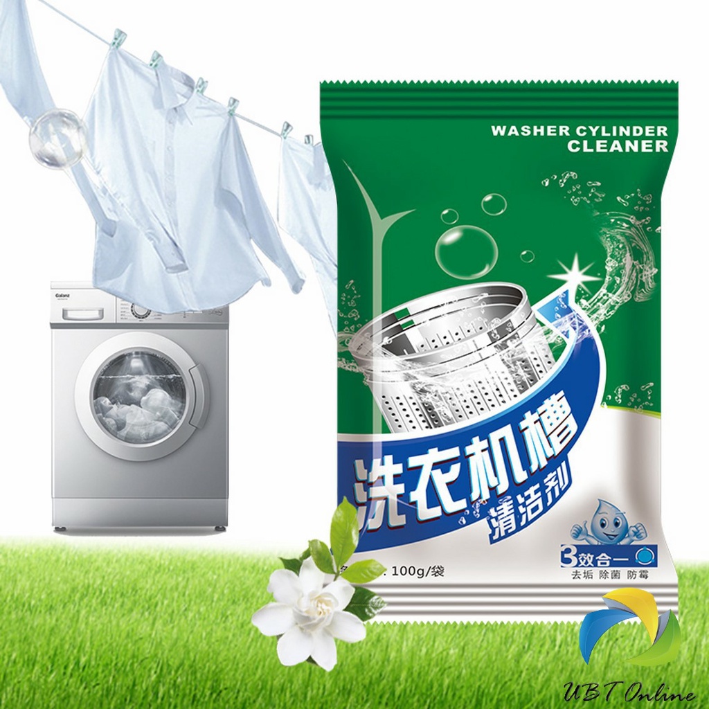 UBT ผงทำความสะอาดเครื่องซักผ้า   ผงล้างเครื่องซักผ้า Washing Machine Cleaner Powder