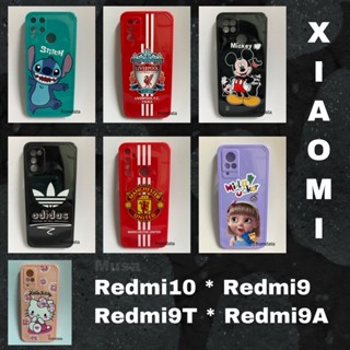 พร้อมส่งจากไทย เคสกำมะหยี่ ขอบโครเมี่ยมการ์ตูน Xiaomi Redmi10 Redmi9 Redmi9T Redmi9A พร้อมส่ง