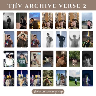 Taehyung V BTS โฟโต้การ์ด - THV Story Archive | รับโฟโต้การ์ด 28 ใบ