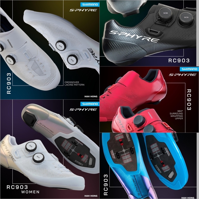 รองเท้าคลีท NEW SHIMANO S-PHYRE RC903
