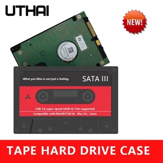 ใหม่ เคสฮาร์ดดิสก์ภายนอก USB 3.0 SATA 5Gbps 2.5 นิ้ว HD สําหรับ PC Notebook Tape Hard Drive Case