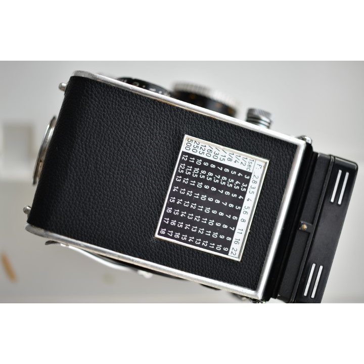 หนังหุ้มบอดี้ ROLLEIFLEX สีดำ MADE TO ORDER