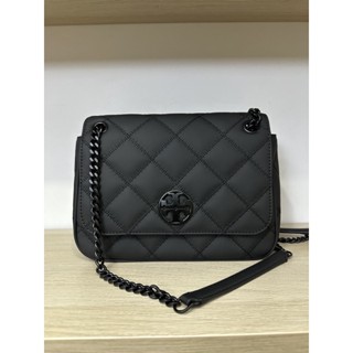 Tory burch วิลล่า ดำแมท 9.5”