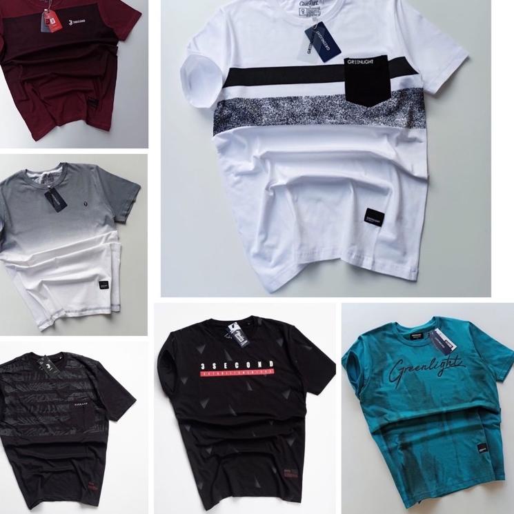 KATUN 3SECOND เสื้อยืดผู้ชาย DISTRO เสื้อยืด PART 2 MENS T-SHIRTS MENS CLOTHES SURPING เสื้อยืด OVER