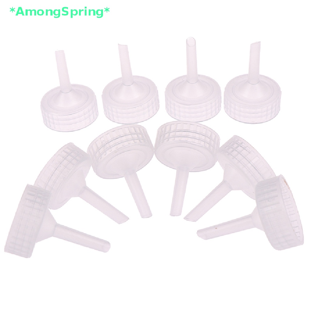 AmongSpring> 10pcs Aquarium Brine Shrimp Incubator Cap Artemia Hatcher Regulator Valve Kit new