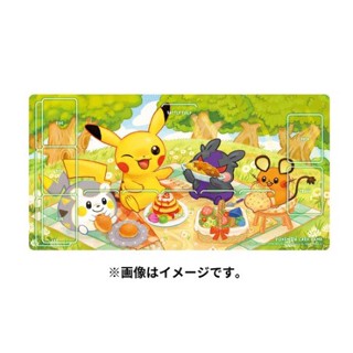 [Pokemon Japan] Playmat - Pikachu &amp; Morpeko ลิขสิทธิ์แท้ Pokémon Center