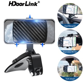 Hdoorlink ที่วางโทรศัพท์มือถือ หมุนได้ 360 องศา สําหรับรถยนต์