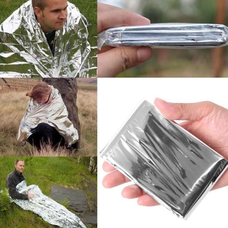 ผ้าห่มฉุกเฉิน Emergency Blanket กันน้ำ สำหรับเดินป่า พกพา thumbnail 9