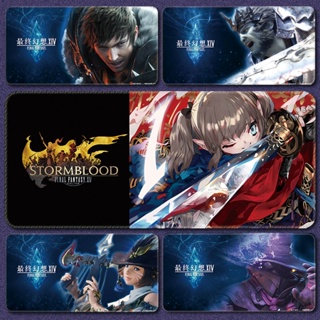 Final Fantasy XIV Mouse Pad Game Laptop Keyboard Pad New Custom Rubber Cushion Table Pad Final Fantasy 14 Cool Anti-slip Personality