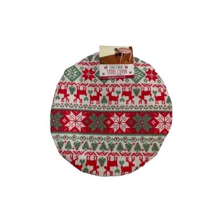 ปลอกสวมเก้าอี้ CHRISTMAS STOOL COVER ขนาด 30Cm