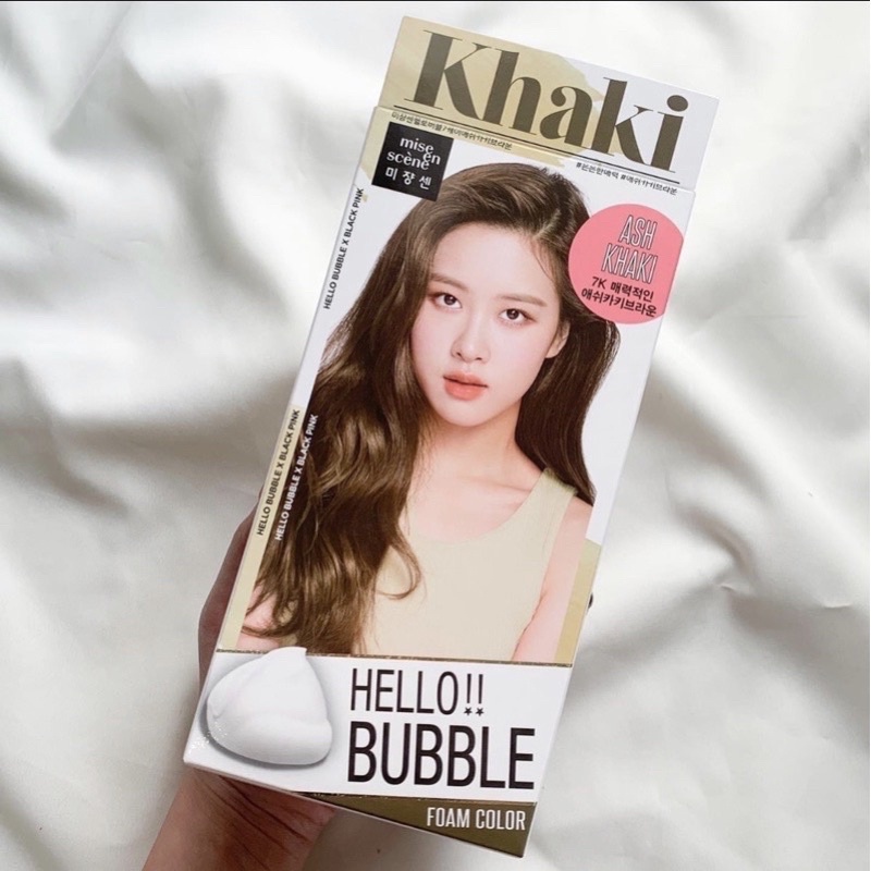 สีฮิต น้ำยาเปลี่ยนสีผมแบบสระ สี Khaki โรเซ่