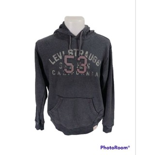 เสื้อสเวตเตอร์ฮู้ดแบรนด์ Levi Strauss &amp; Co Size L มือ2