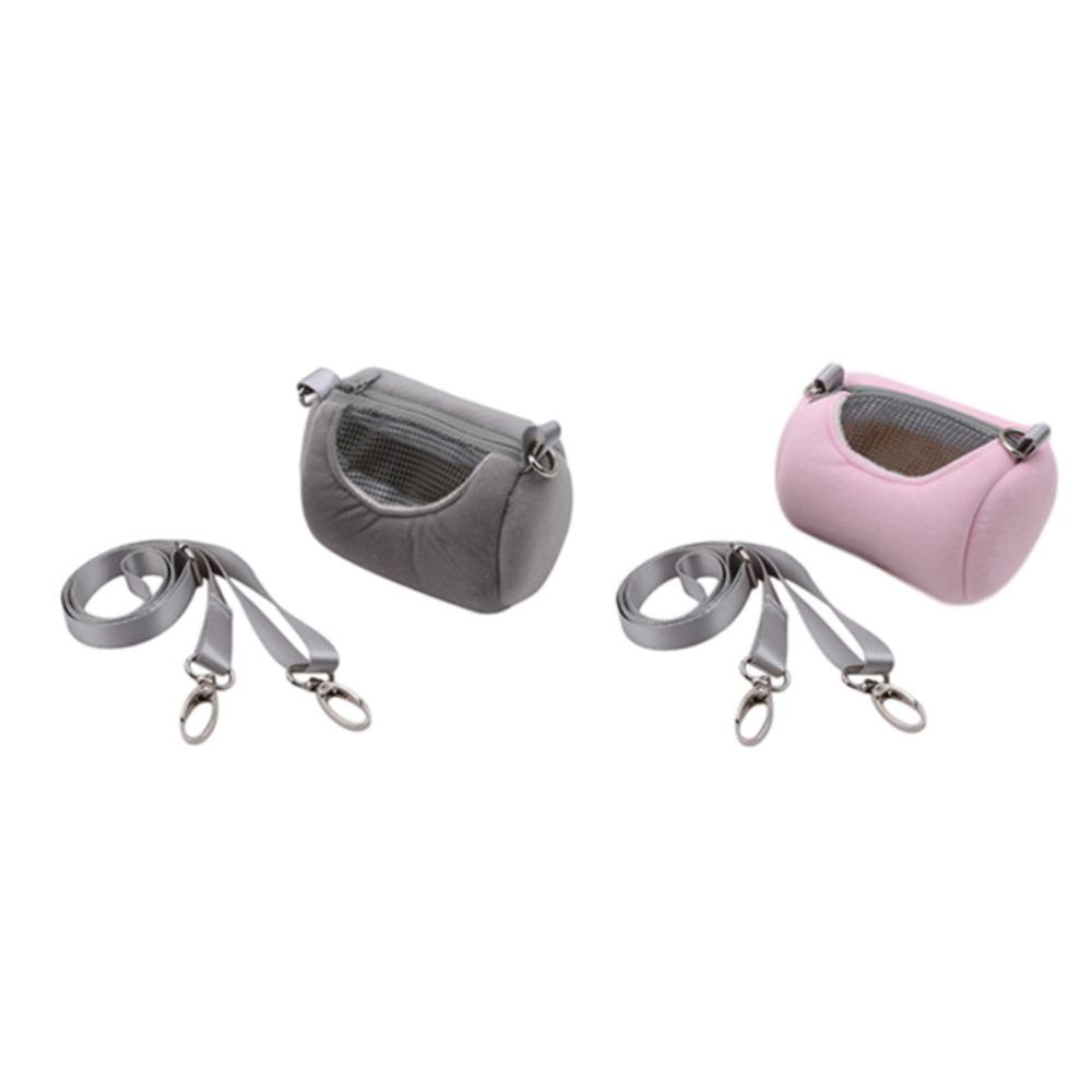 Cossy 1 ชิ้นหนูแฮมสเตอร์ Carrier-กระเป๋าถือแบบพกพา Guinea Pig Flannelette สัตว์เลี้ยงขนาดเล็ก - รูปที่ 5