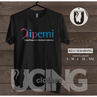 เสื้อยืด พิมพ์ลาย IPEMI สไตล์อินโดนีเซีย มุสลิมะห์ ผู้ประกอบการสมาคมดิสโทร