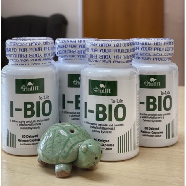 Synbiotics i-Bio (60 capsule) ช่วยปรับสมดุลจุลินทรีย์ที่ดีในลำไส้