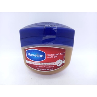 Vaseline Protecting Jelly + Anti - Bac 2 in 1 วาสลีน แอนตี้แบค  (250มล.)