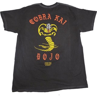 New Mens Cobra Kai Karate  Dojo No Mercy Snake Movie TV Show Black TShirt Tee