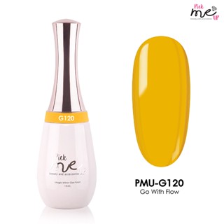 สีเจลทาเล็บ Pick Me Up G120 Go With Flow 15ml.