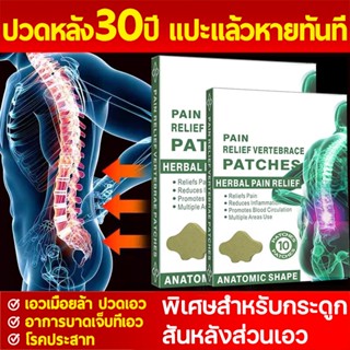 แผ่นแปะ ปวดหลัง30ปี แปะแล้วหายทันที แก้ปวดไหล่ แผ่นแปะแก้ปวด แผ่นแปะตราเสือ พลาสเตอร์ตราเสือ แก้ปวดเมื่อยตามร่างกาย