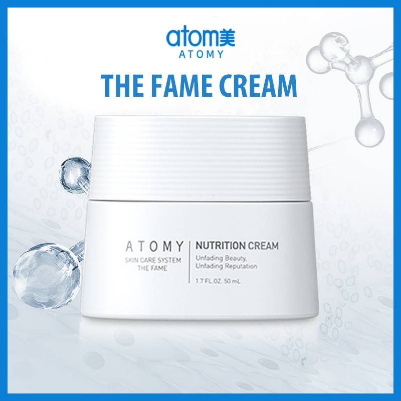 อะโทมี่ เดอะ เฟม นูทริชั่น ครีม  Atomy The Fame Nutrition Cream ไวท์เทนนิ่ง กักเก็บความชุ่มชื้น
