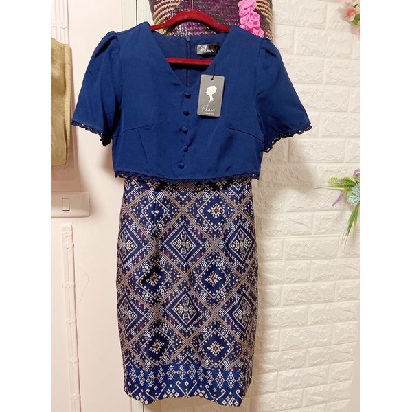 size s Phawi มือ1ป้ายห้อยลายไทย