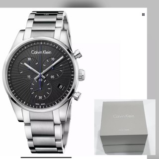 นาฬิกา CALVIN KLEIN MENS K8S27141 SWISS QUARTZ CHRONOGRAPH พร้อมกล่อง (ใหม่)