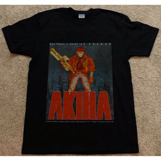 [COD] เสื้อยืดแขนสั้นลําลอง ผ้าฝ้าย 100% พิมพ์ลายอนิเมะ Akira 1988 พลัสไซซ์ ของขวัญวันเกิด สําหรับผู้ชาย