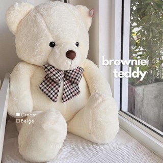 พร้อมส่ง | 𝐁𝐫𝐨𝐰𝐧𝐢𝐞 𝐓𝐞𝐝𝐝𝐲🧸🧺˚ ༘♡ ตัวใหญ่มาก 110 cm